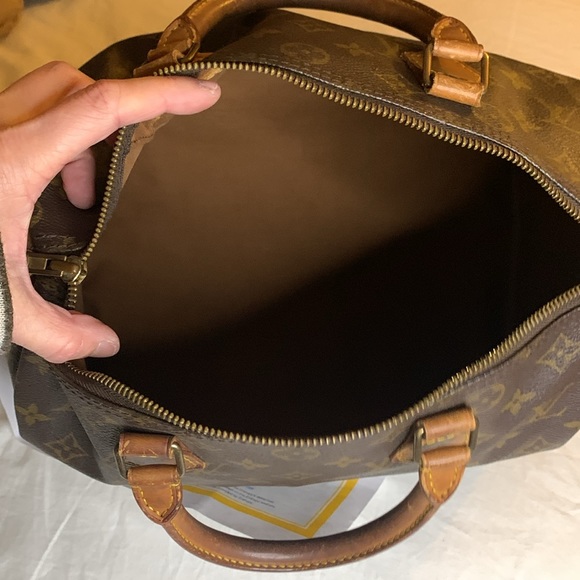 Authenticated Louis Vuitton Monogram Canvas with COA and lock and key #317 - Picture 6 of 16